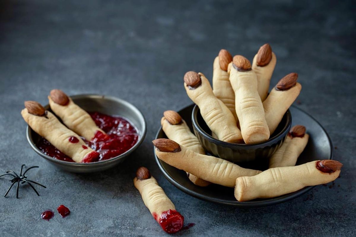 Сладкий ужас: Печенье «Пальцы» к Хэллоуину