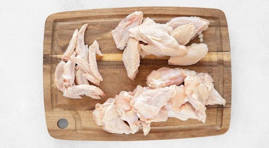 Куриные крылья с картошкой: пошаговый рецепт