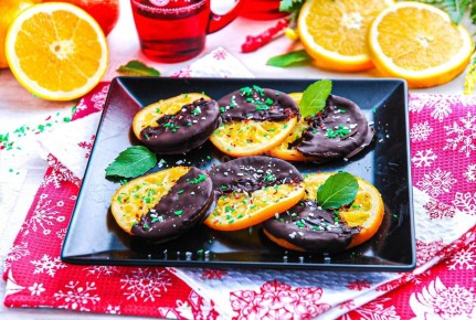 Апельсины в шоколаде: идеальный десерт для зимнего удовольствия