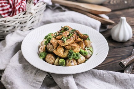 Индейка с брокколи и картофелем: Простой рецепт для всей семьи
