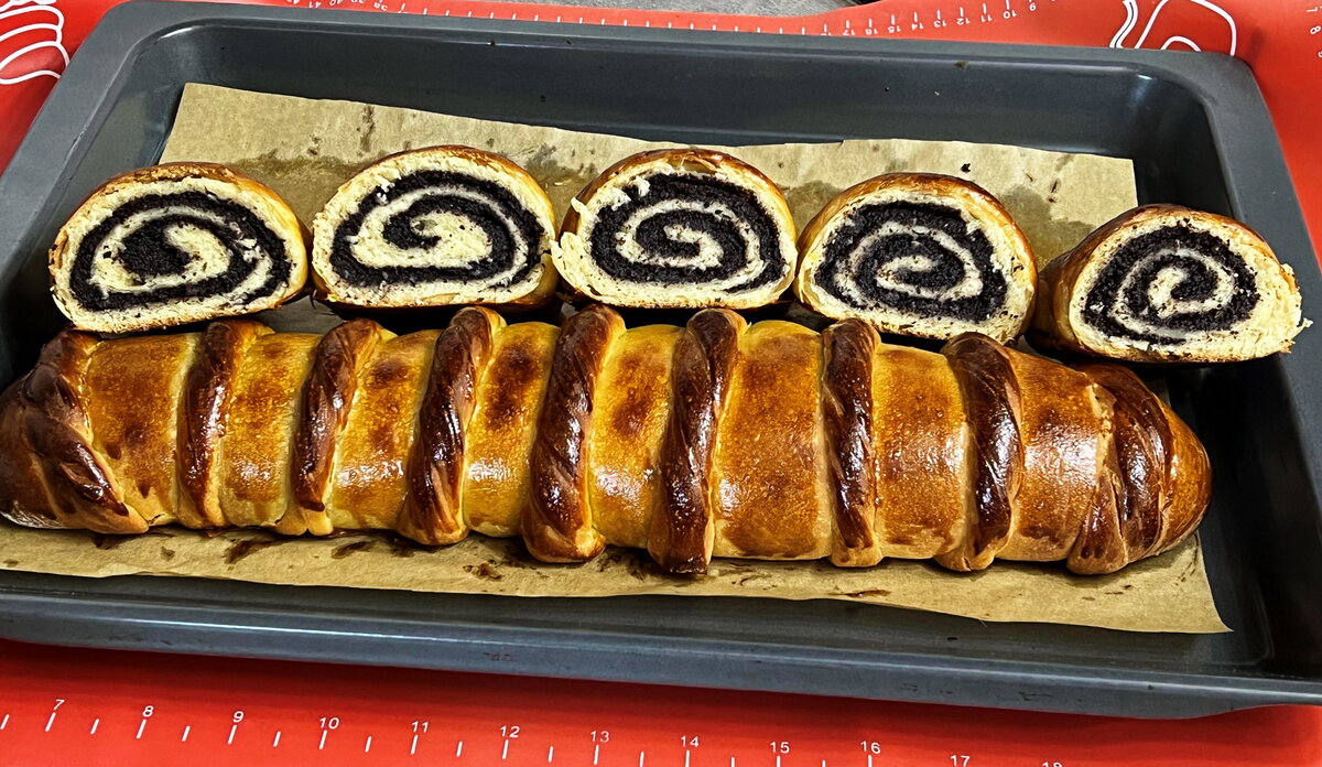 Роскошный маковый рулет: идеальная выпечка к чаю