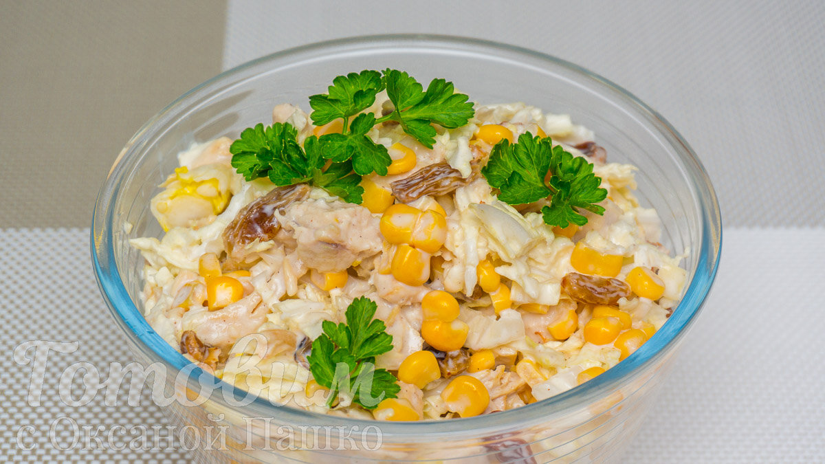 Оригинальный салат с пекинской капустой: легкость и вкус в каждой порции