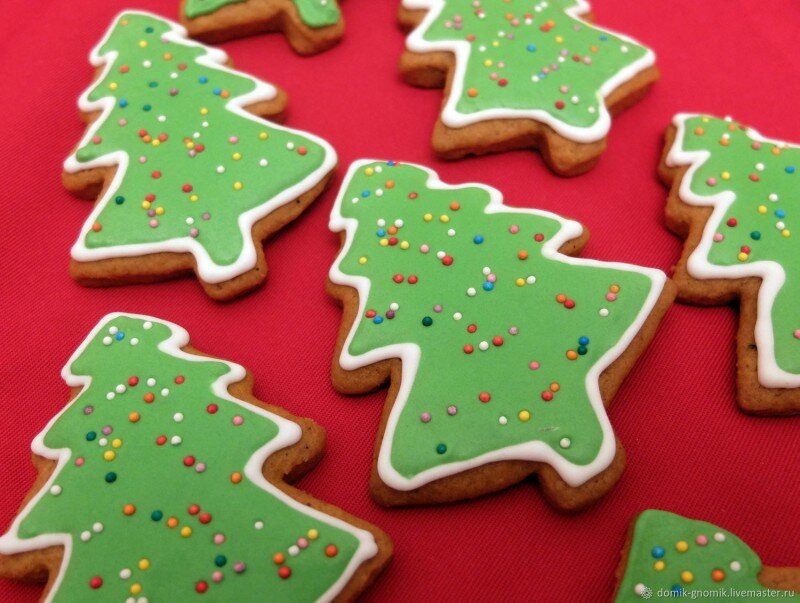 Как испечь рождественские пряники "Ёлочки" в домашних условиях