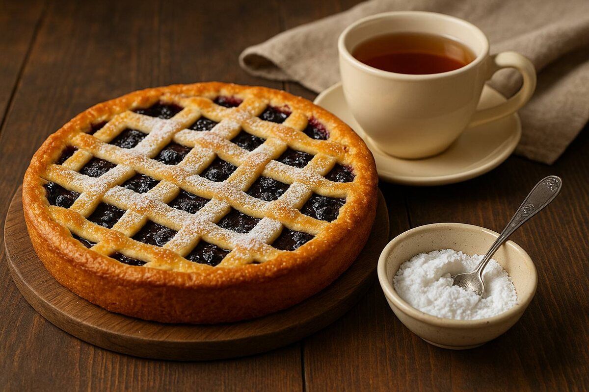 Долгожданный пирог со смородиной, который соберет семью за столом