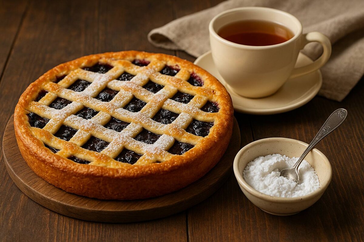 Долгожданный пирог со смородиной, который соберет семью за столом