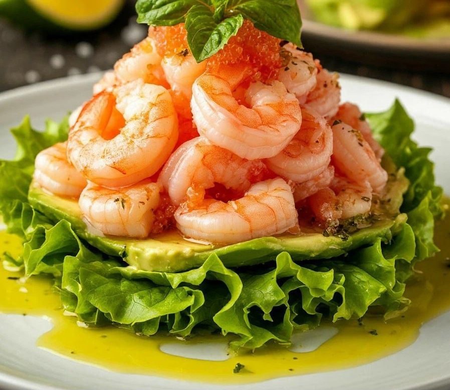 Нежное плато из креветок: праздник для вашего стола