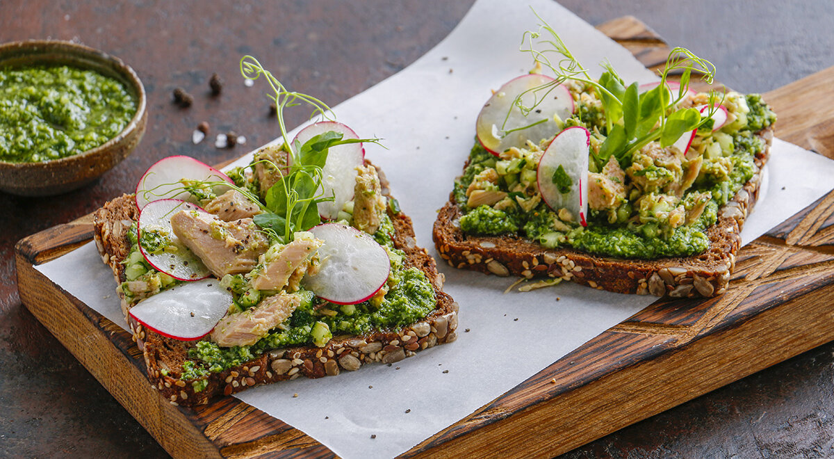 Нежные бутерброды с тунцом: легко и полезно для здорового питания
