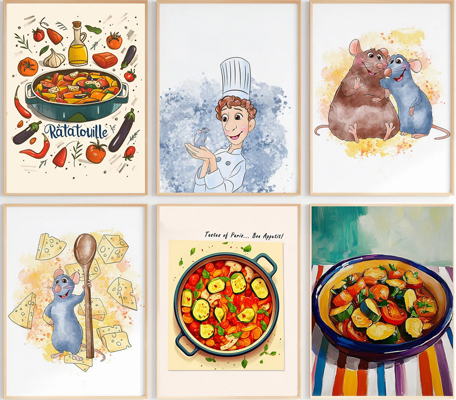 История рататуя: от бедного рагу до кулинарного искусства