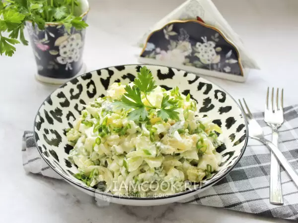 Летний салат «Владимирский»: возвращение к бабушкиным рецептам