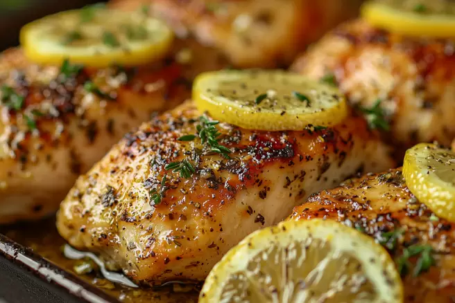 Изумительное сочетание лимона и тимьяна для куриного филе